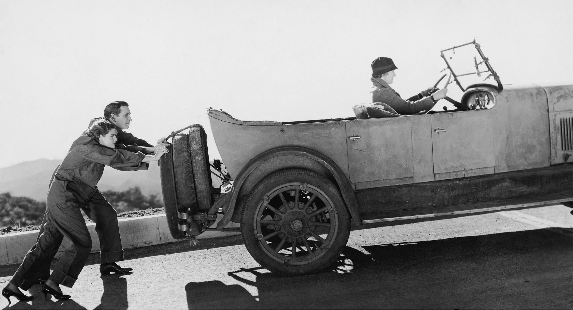 Uphill Roadside Push
